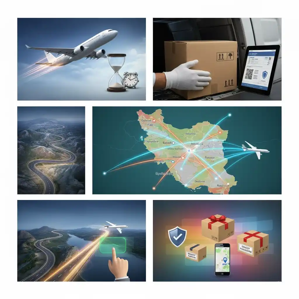 مزایای ارسال بار هوایی داخلی